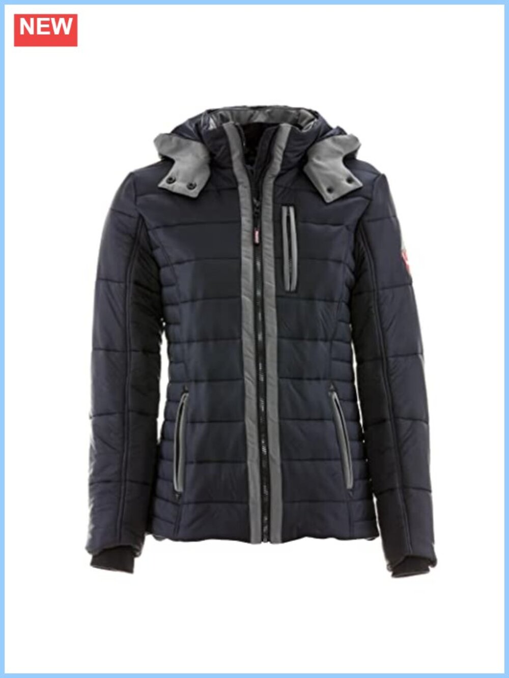 Pure-Soft Puffer Insulated Jacket Extreme Cold Winter Work Coat